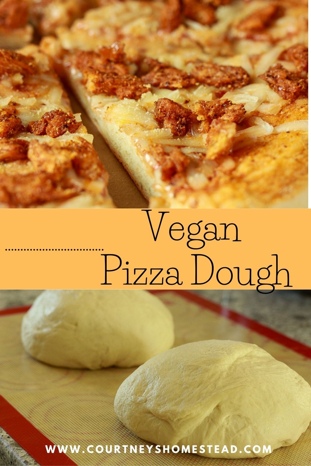 Vegan Pizza Dough - Courtney's Homestead