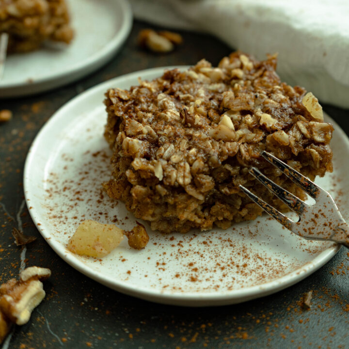 vegan baked oatmeal