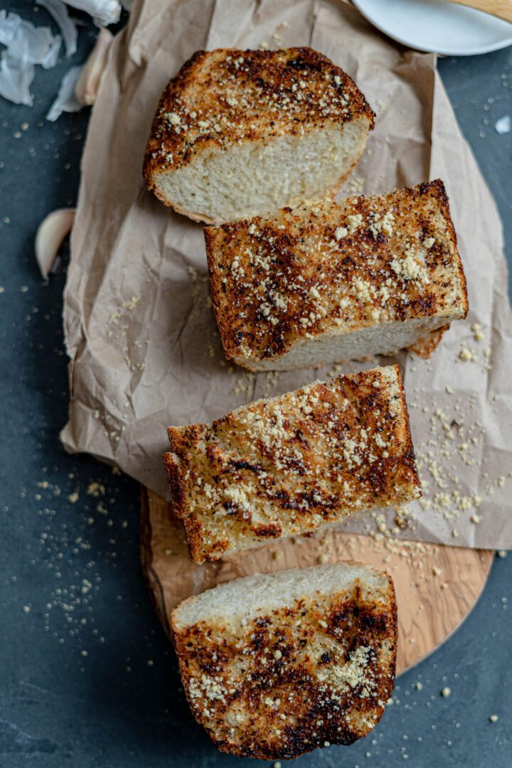 Easy Vegan Garlic Bread Courtney's Homestead