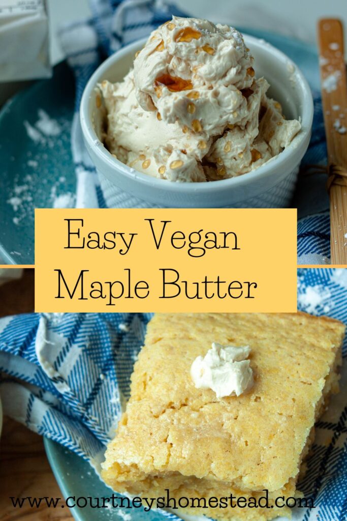 vegan maple butter