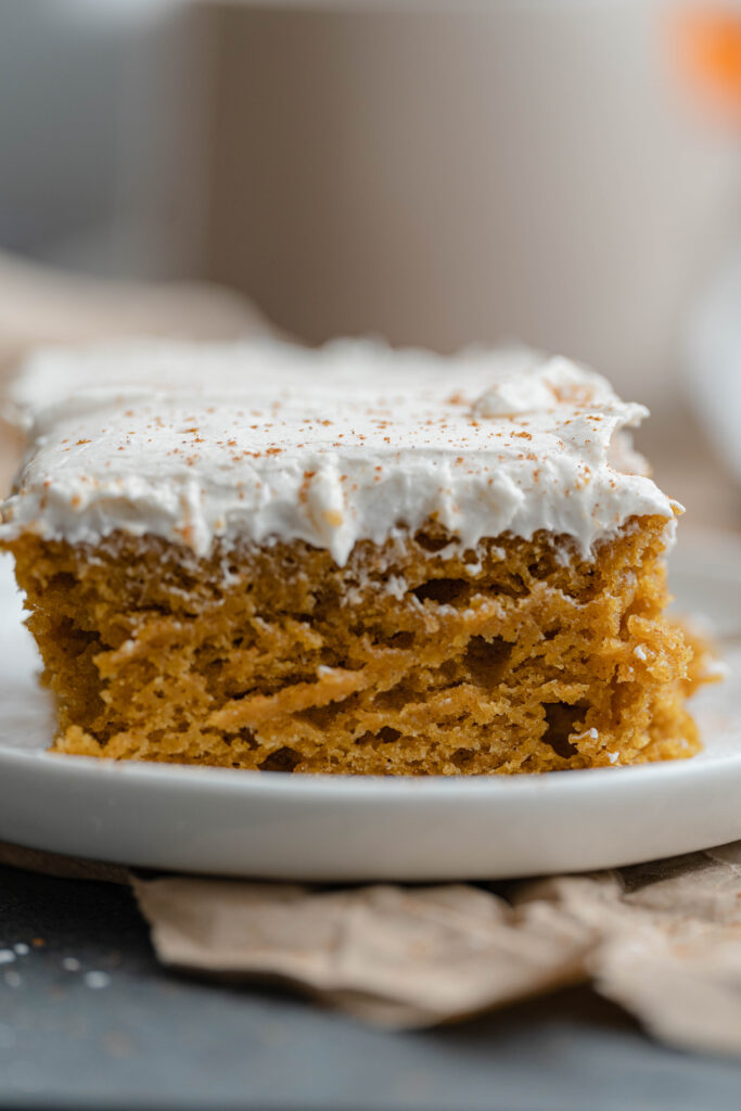 vegan pumpkin snack cake