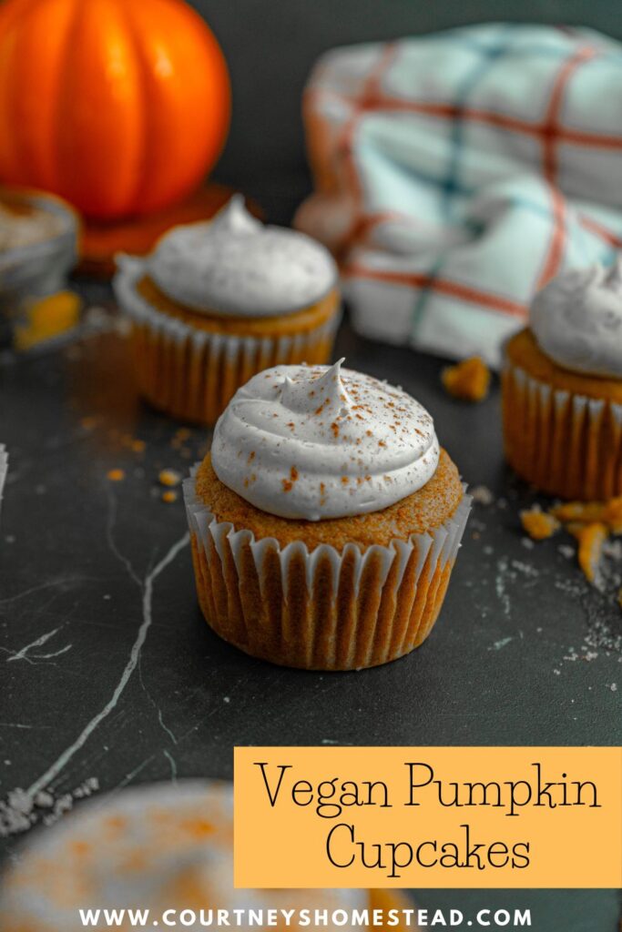 vegan pumpkin cupcakes