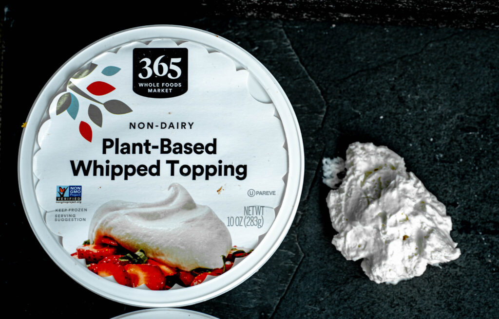 vegan  365 whipped cream