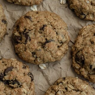 vegan oatmeal raisin cookies recipe