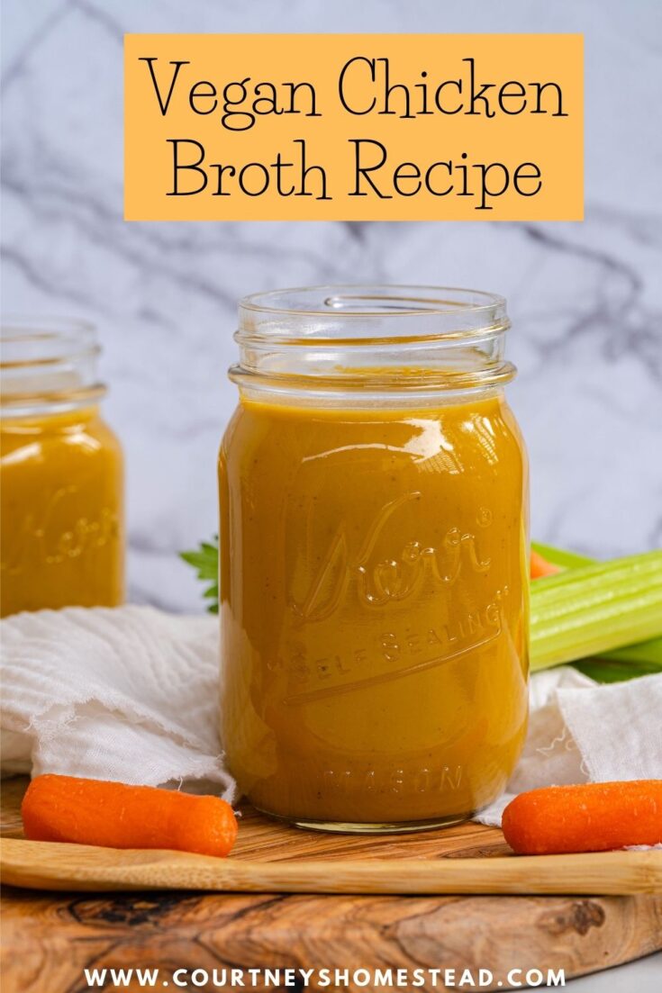 Vegan Chicken Broth Recipe Courtney's Homestead