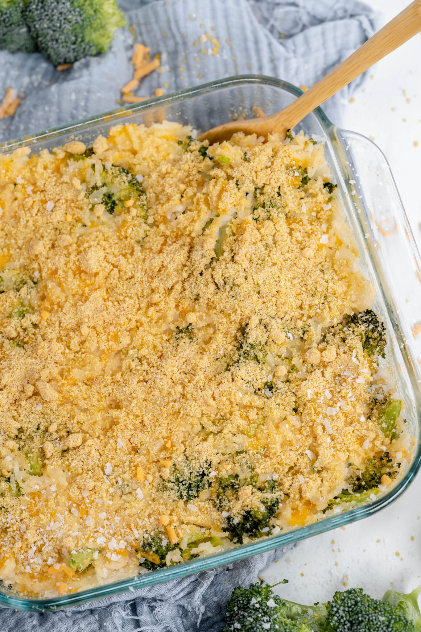 Vegan Broccoli and Rice Casserole Courtney's Homestead